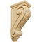 Ekena Millwork 5"W x 7"D x 14"H Large Basket Weave Corbel, Alder CORW05X07X14BWAL - alternate 1